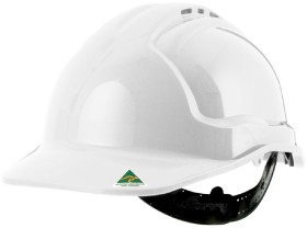 Tuffgard-Vented-Safety-HardHat-White on sale