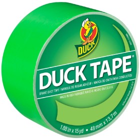 Duck-Duct-Tape-Neon-Green-48mm-x-1371m on sale