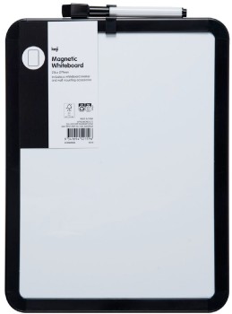 Keji+216+x+279mm+Mini+Whiteboard+Black