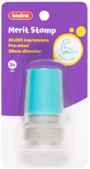 Kadink-Merit-Stamp-Teal-Roar-some on sale