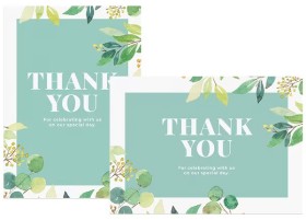 Thank-You-Cards on sale