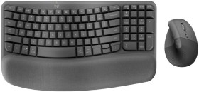 Logitech-WaveLift-Ergonomic-KeyboardMouse-Combo on sale