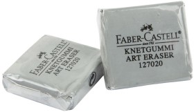 Faber-Castell-Kneadable-Erasers-Grey-2-Pack on sale