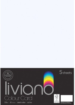 Liviano-A3-Colour-Card-300gsm-White-5-Pack on sale