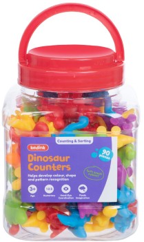 Kadink-Dinosaur-Counters-Assorted-90-Pack on sale
