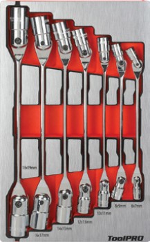 NEW+ToolPRO+EVA+7+Pce+Double+Flex+Spanner+Set