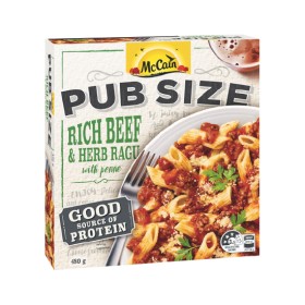 McCain+Pub+Size+White+Box+Meals+480-500g