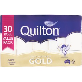 Quilton+Gold+4+Ply+Toilet+Tissue+Pk+30