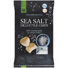 Woolworths-Deli-Style-Chips-175g on sale