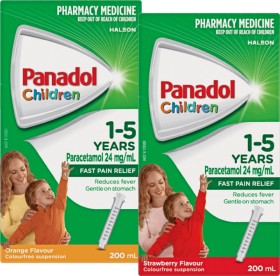 Panadol+Children+1-5+Years+Orange+or+Strawberry+Flavour+200mL