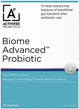 Activated-Probiotics-Biome-Advanced-Probiotic-30-Capsules on sale
