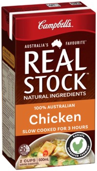 Campbells-Real-Stock-500mL-Selected-Varieties on sale