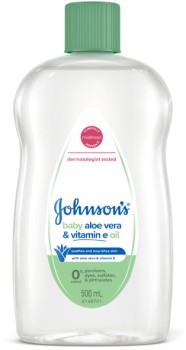 Johnson%26rsquo%3Bs+Baby+Oil+Aloe+Vera%2C+Bath+Milk+%26amp%3B+Rice%2C+Baby+Shampoo+and+Conditioner+500mL+Selected+Varieties