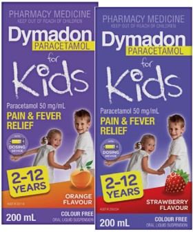 Dymadon+Paracetamol+for+Kids+2-12+Years+Orange+or+Strawberry+Flavour+200mL