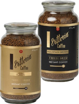 Vittoria+Freeze+Dried+Instant+Coffee+400g