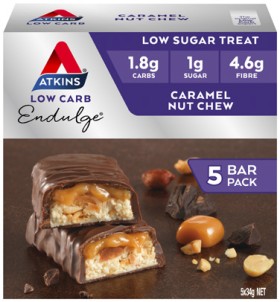 Atkins+Low+Carb+Endulge+Bars+5+Pack+150g-200g