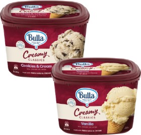 Bulla+Creamy+Classics+Ice+Cream+Tub+2+Litre