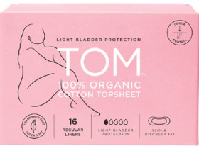 Tom+Continence+Regular+Liners+16+Pack