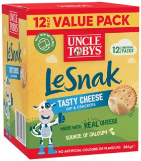 Uncle-Tobys-Le-Snak-12-Pack-Selected-Varieties on sale