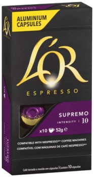 LOR-Espresso-Coffee-Capsules-10-Pack-Selected-Varieties on sale