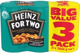 Heinz+Beanz+or+Spaghetti+3x300g+Selected+Varieties