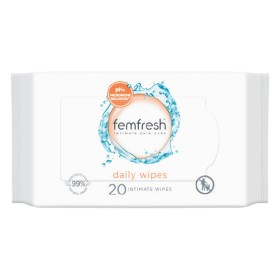 Femfresh+Intimate+Hygiene+Feminine+Wipes+Pk+20
