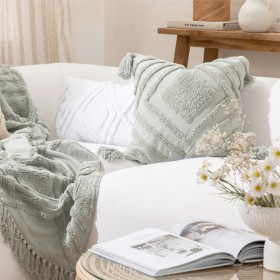 Malvinas-Tufted-Cushion-by-Habitat on sale
