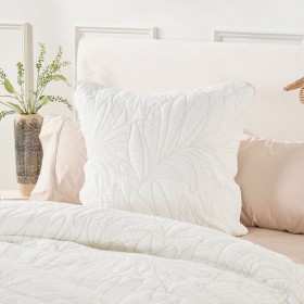 Nylah-Quilted-European-Pillowcase-by-Habitat on sale