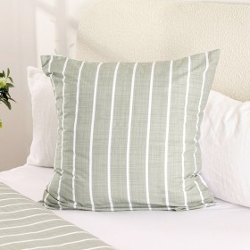 Adria-Reversible-Stripe-European-Pillowcase-by-Habitat on sale