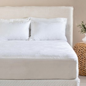 Eco+Living+Bamboo+Waterproof+Mattress+Protector+by+Hilton