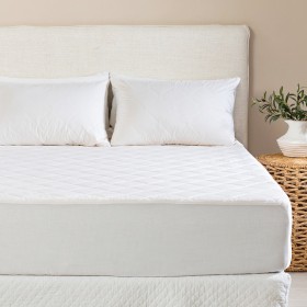 Eco+Living+Washable+Wool+Mattress+Protector+by+Hilton