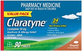 Claratyne-90-Tablets on sale