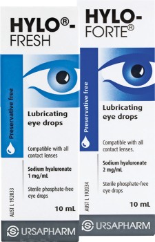 Hylo-Fresh-or-Hylo-Forte-Lubricating-Eye-Drops-10mL on sale