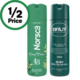 Norsca+or+Brut+Antiperspirant+Spray+130g