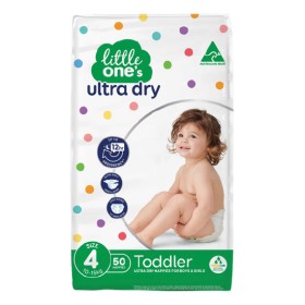 Little+One%26rsquo%3Bs+Ultra+Dry+Nappies+Size+4+Pk+50