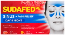 Sudafed-PE-Sinus-Pain-Relief-Day-Night-48-Tablets on sale
