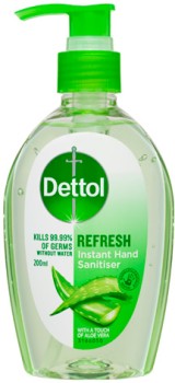 Dettol-Refresh-Antibacterial-Instant-Hand-Sanitiser-200mL on sale