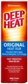 Deep-Heat-Original-Heat-Rub-100g on sale