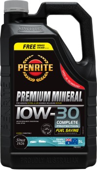 Penrite-Premium-Mineral-10W30-5L on sale