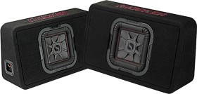 Kicker+8%26rdquo%3B+L7T+Square+Design+Sealed+Slim+Angled+Subwoofer+Enclosure