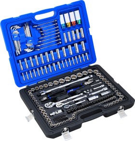 Garage+Tough+199pc+Portable+Automotive+Tool+Kit