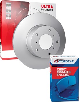Protex-Ultra-Disc-Brake-Rotor-Motorgear-Brake-Pads on sale