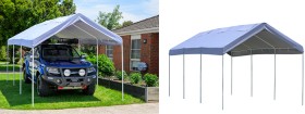 Streetwize-Deluxe-Waterproof-Carport-3m-x-6m on sale