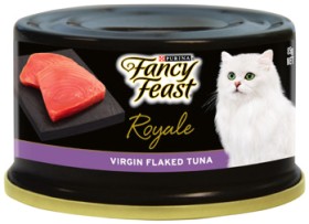 Purina-Fancy-Feast-Royale-or-Savory-Centers-Wet-Cat-Food-85g-Selected-Varieties on sale
