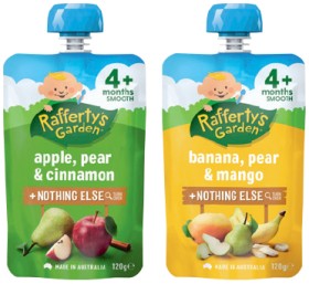 Raffertys-Garden-Baby-Food-120g-Selected-Varieties on sale