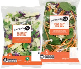 Community-Co-Chunky-Stir-Fry-350g-or-Fine-Cut-Stir-Fry-335g on sale