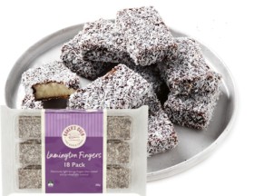 Bakers-Oven-Lamington-Fingers-350g on sale