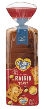 Mighty-Soft-Raisin-Toast-600g on sale