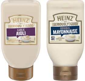 Heinz-Seriously-Good-Aioli-Mayonnaise-or-Tartare-295mL-Selected-Varieties on sale