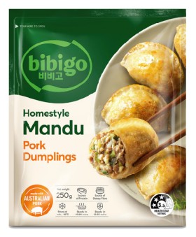 Bibigo-Homestyle-Mandu-Dumplings-250g-Selected-Varieties on sale